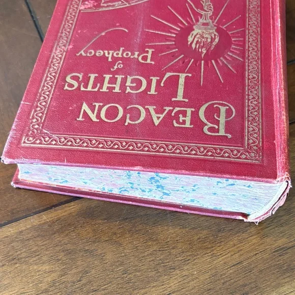 Beacon Lights of Prophecy Decorative Red Hardcover Book - Picture 3 of 16